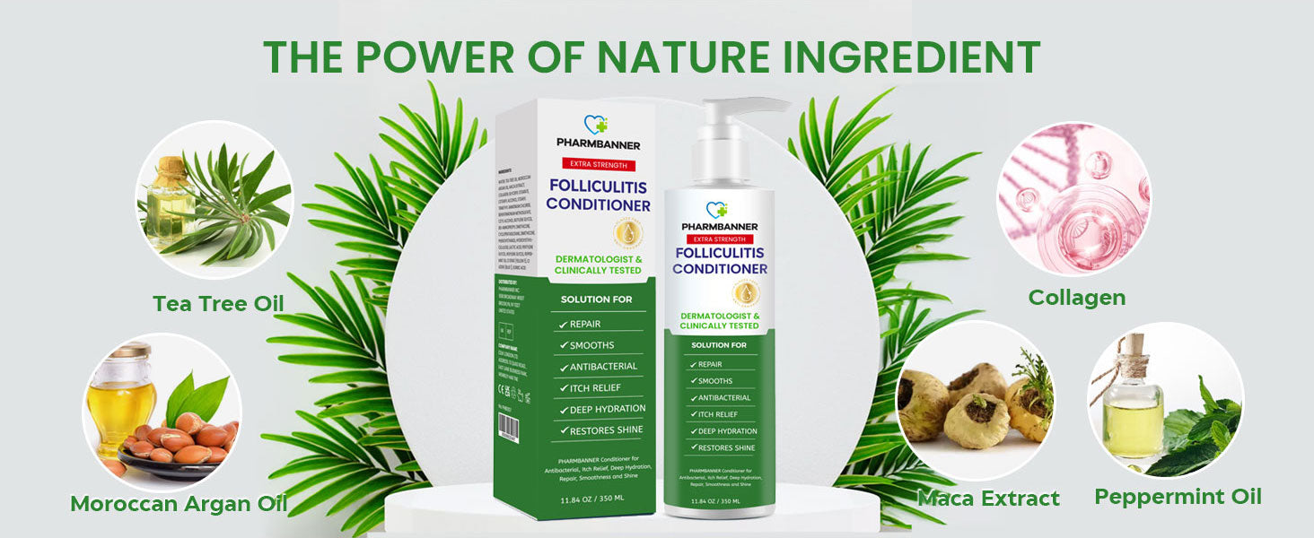 PHARMBANNER Folliculitis Itch Relief Conditioner