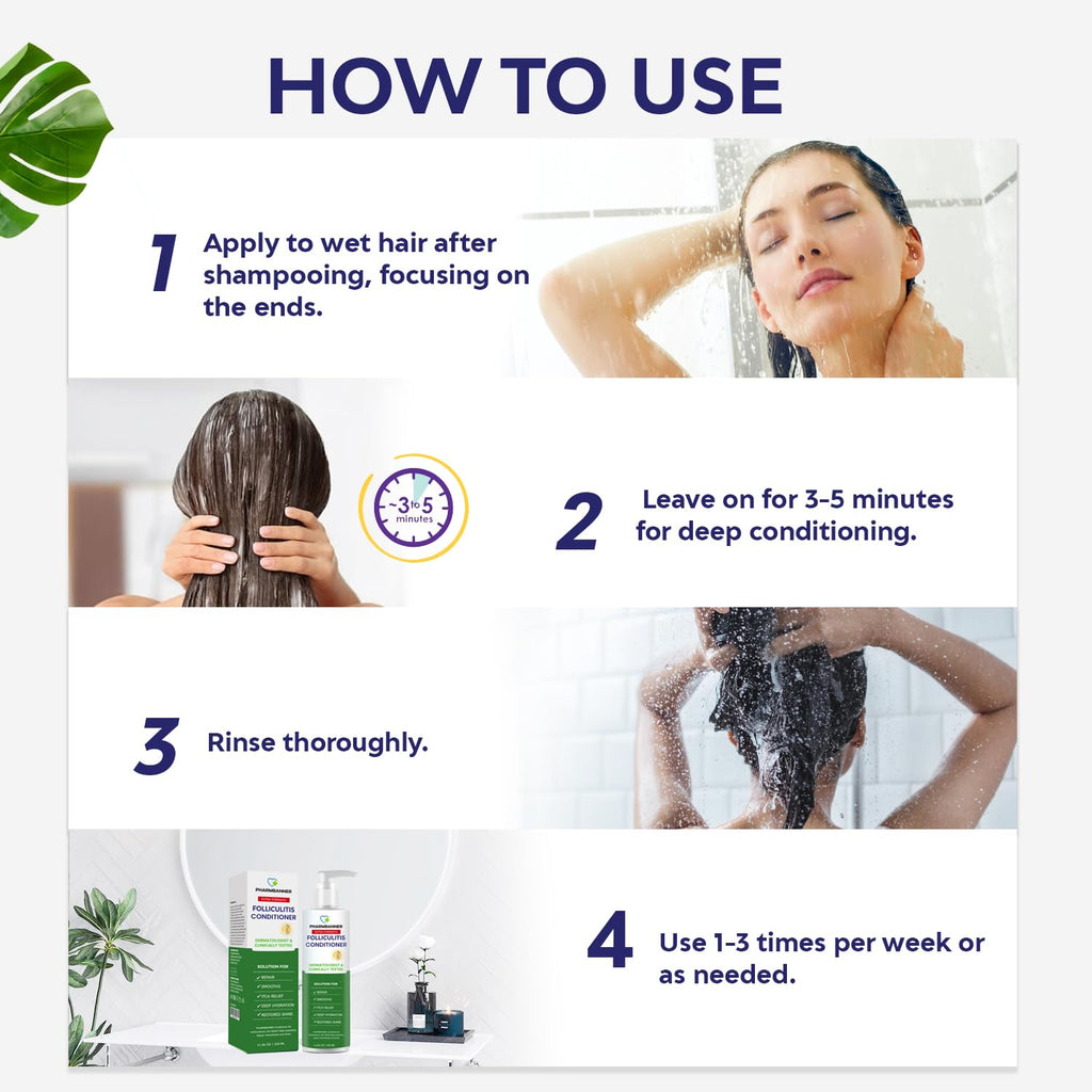 PHARMBANNER Folliculitis Itch Relief Conditioner