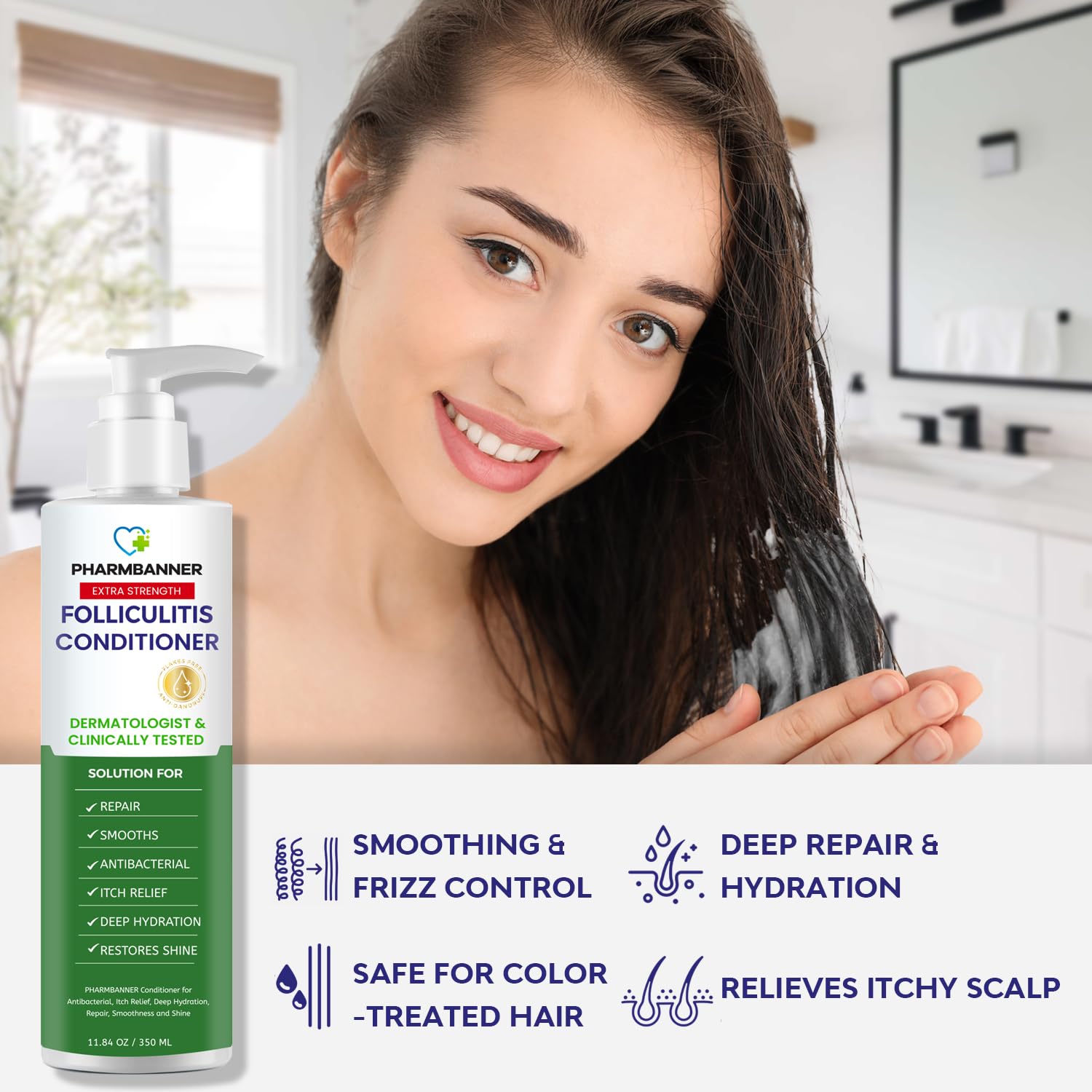PHARMBANNER Folliculitis Itch Relief Conditioner