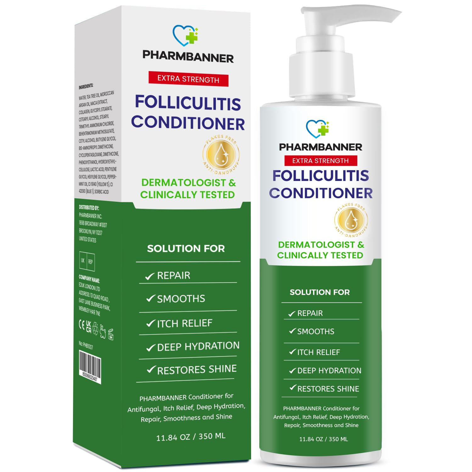 PHARMBANNER Folliculitis Itch Relief Conditioner