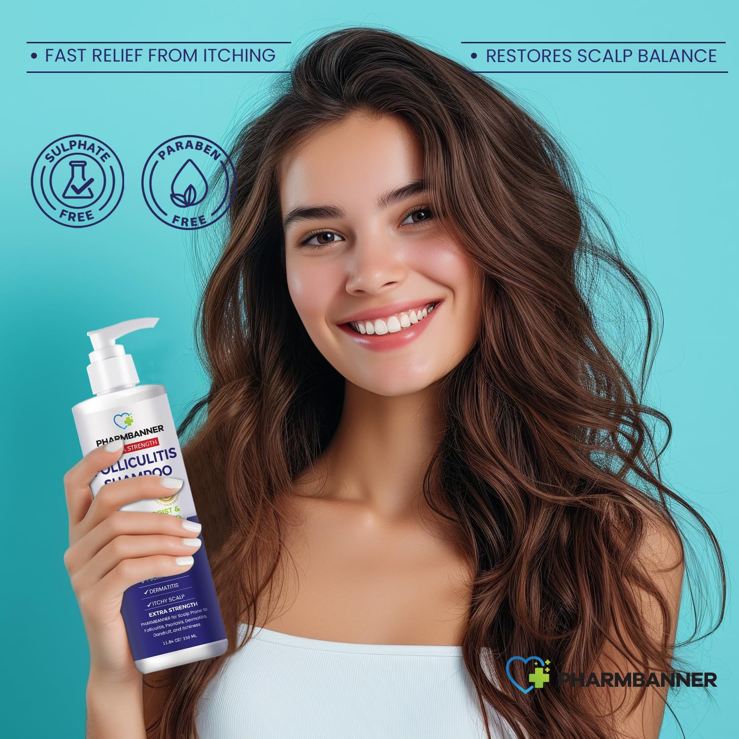 PHARMBANNER Anti-Fungal Shampoo and Conditioner Set